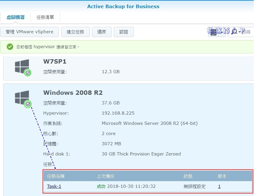 Synology 备份解决办法 – Active Backup for Business